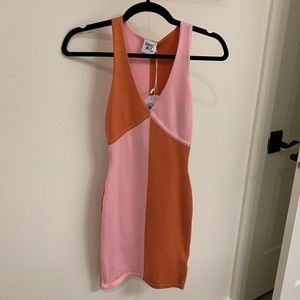 Pink and orange princess polly dress